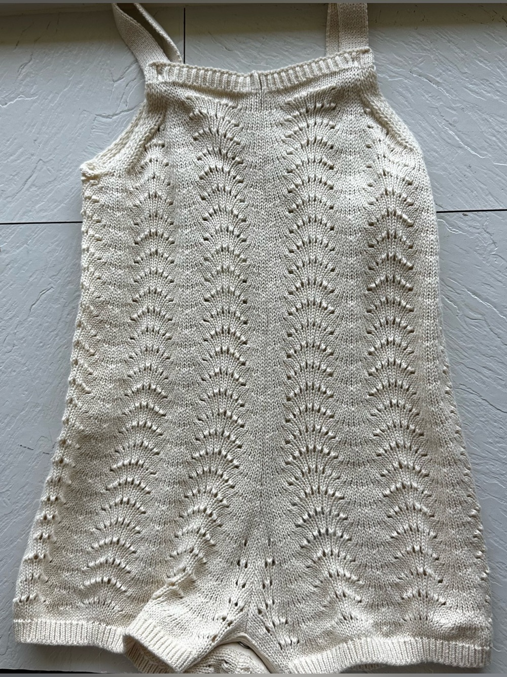 Baby gap nwt Baby Crochet Sweater Romper